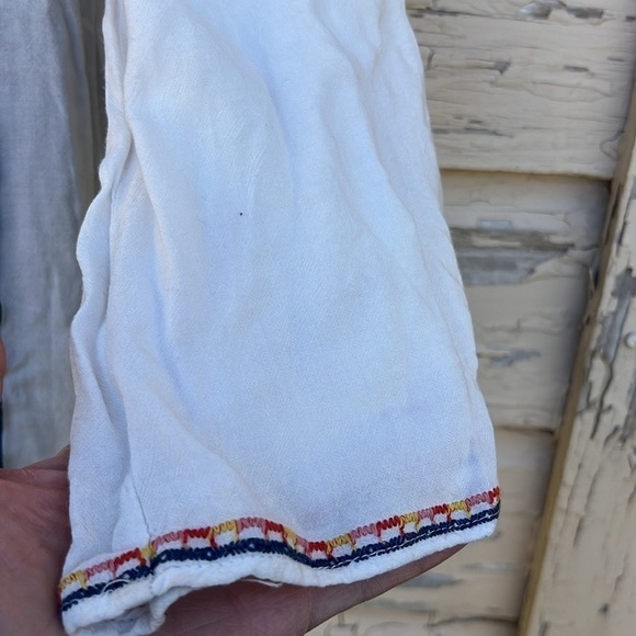 Madeline Sparklestein BoHo Embroidered Festival Beachy Tunic Top Blouse XL H1 - Picture 5 of 6